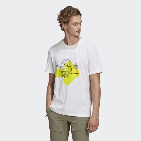 Футболка Adidas Travel Graphic GR9985_image_1