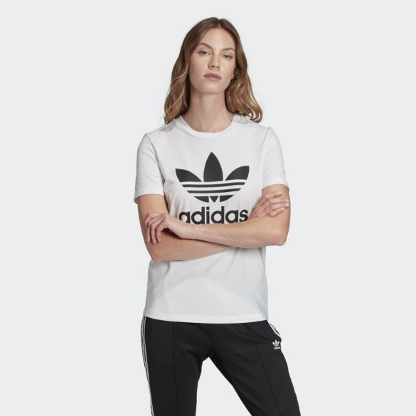 Женская футболка Adidas Trefoil FM3306_image_1