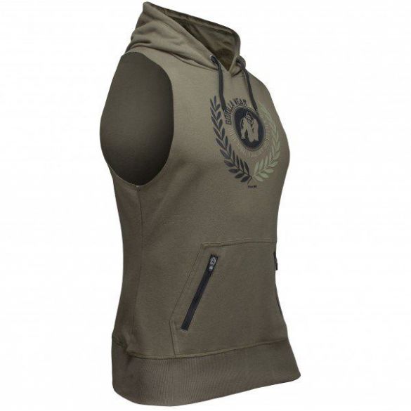 Безрукавка Gorilla Wear Manti Sleeveless Hoodie Army Green 90709400_image_2