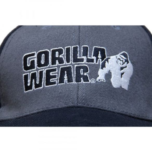 Бейсболка Gorilla Wear Classic Logo Cap Black / Gray 99102900_image_3