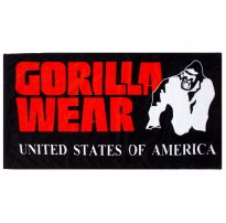 Полотенце Gorilla Wear Functional Gym Towel Black/Red 99160905_image_4