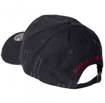 Бейсболка Gorilla Wear Harrison Cap Black/Red 99172905_image_9