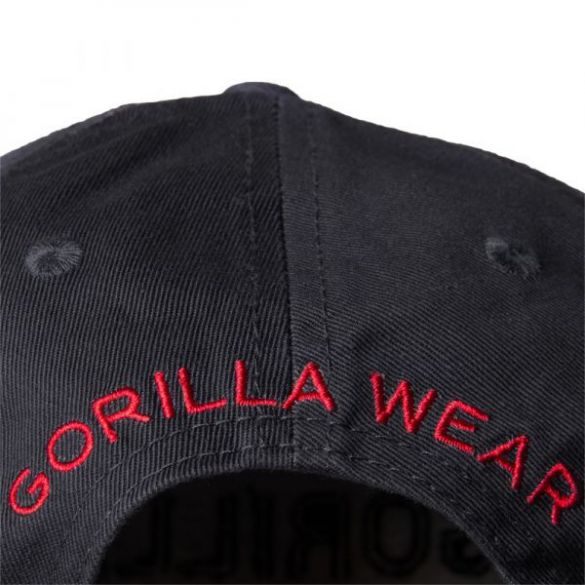 Бейсболка Gorilla Wear Harrison Cap Black / Red 99172905_image_4