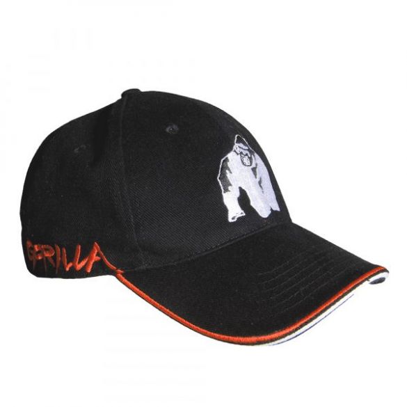 Бейсболка Gorilla Wear Core Cap Black/Red 99201900_image_1