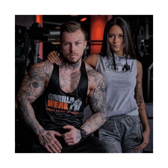 Безрукавка Gorilla Wear Selma Sleeveless Hoodie Gray 91502800_image_3