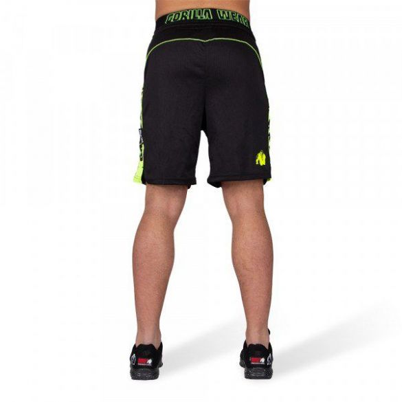 Шорти Gorilla Wear Shelby Shorts Black / Neon Lime 90914920_image_3