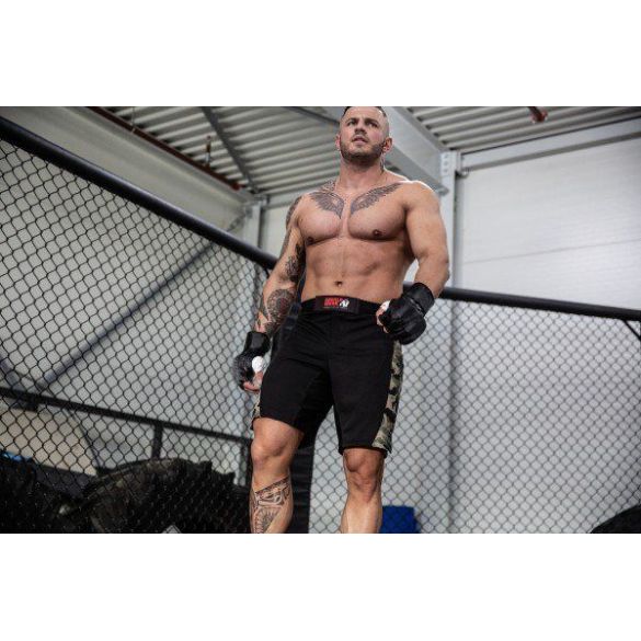 Шорты Gorilla Wear Kensington MMA Fightshorts Black/Gray Camo 90947900_image_4