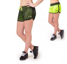 Шорти Gorilla Wear Madison Reversible Shorts Black / Neon Lime 91913904