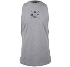 Майка Gorilla Wear Cisco Drop Armhole Tank Top Gray / Black 90129809