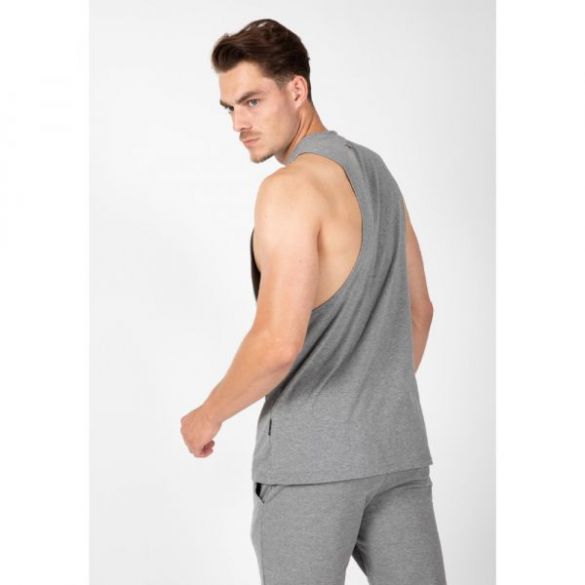 Майка Gorilla Wear Cisco Drop Armhole Tank Top Gray / Black 90129809_image_5