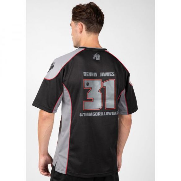 Футболка Gorilla Wear Athlete T-shirt 2.0 Dennis James Black / Gray 90548809_image_5