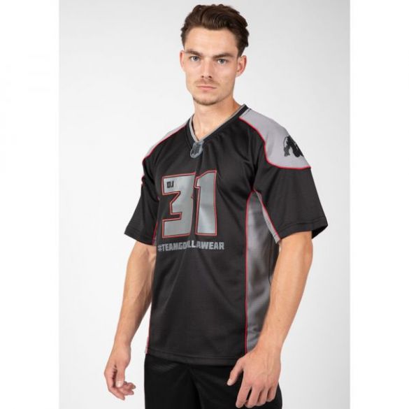 Футболка Gorilla Wear Athlete T-shirt 2.0 Dennis James Black / Gray 90548809_image_4