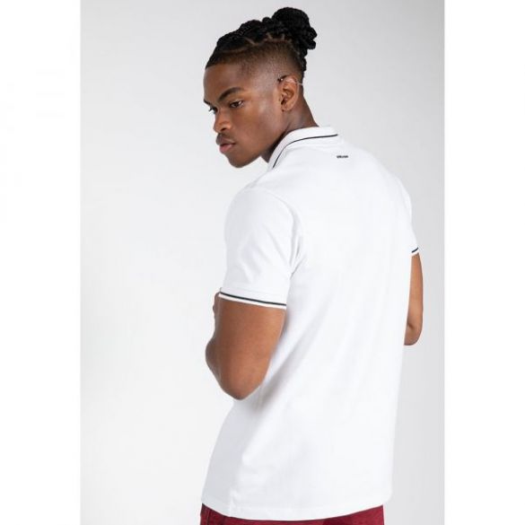 Футболка Gorilla Wear Delano Polo White / Black 90551109 _image_5