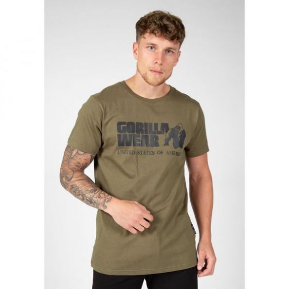 Футболка Gorilla Wear Classic T-shirt Army Green 90553409_image_4