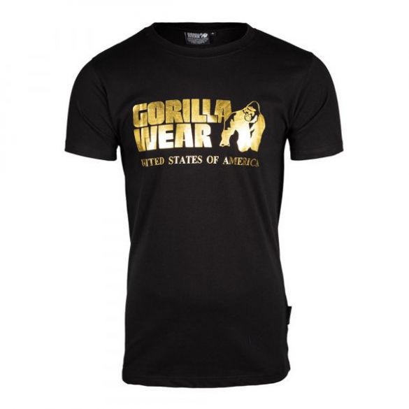Футболка Gorilla Wear Classic T-shirt Black / Gold 90553922_image_1