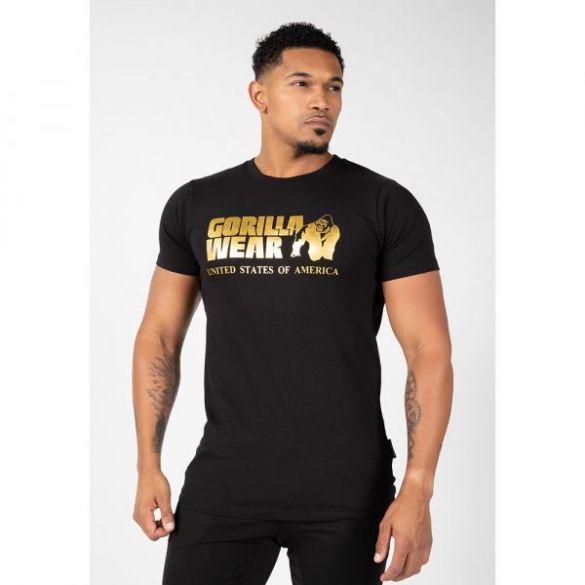 Футболка Gorilla Wear Classic T-shirt Black/Gold 90553922_image_4