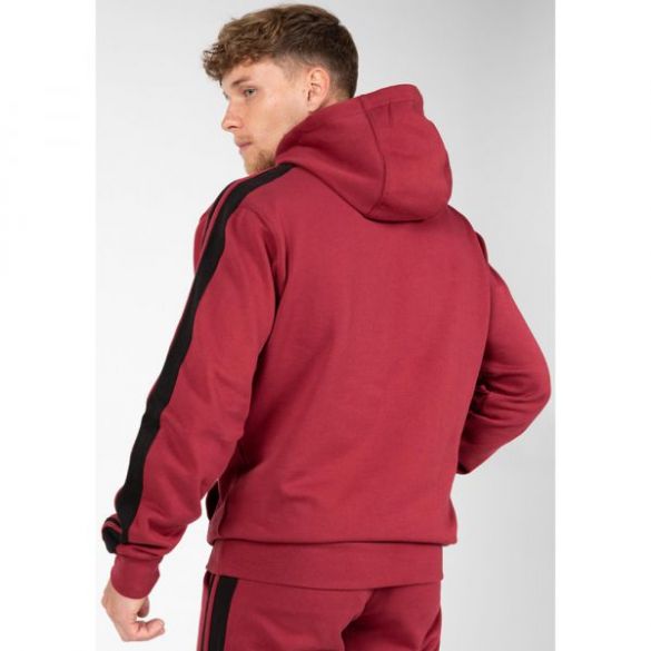 Худі Gorilla Wear Banks Oversized Hoodie Red / Black 90716590_image_5