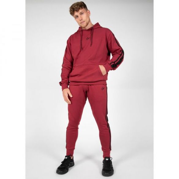 Худі Gorilla Wear Banks Oversized Hoodie Red / Black 90716590_image_3