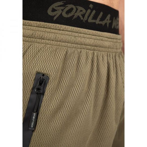 Шорти Gorilla Wear Mercury Mesh Shorts Army Green / Black 90957409_image_4