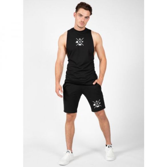 Шорти Gorilla Wear Cisco Shorts Black / White 90958901_image_7