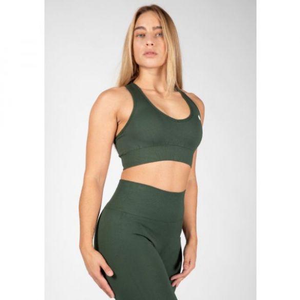 Топ Gorilla Wear Neiro Seamless Sports Bra Army Green 91525409_image_5