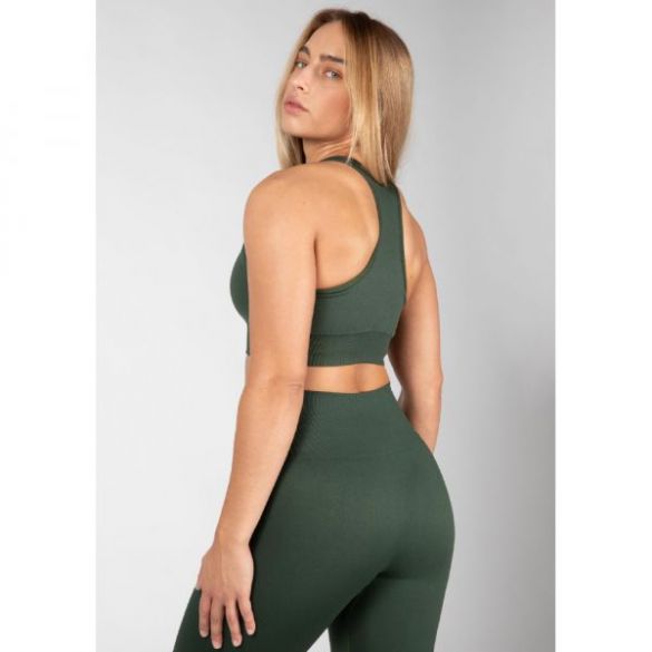 Топ Gorilla Wear Neiro Seamless Sports Bra Army Green 91525409_image_4