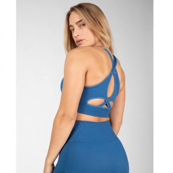 Топ Gorilla Wear Hilton Seamless Sports Bra Blue 91526300_image_5