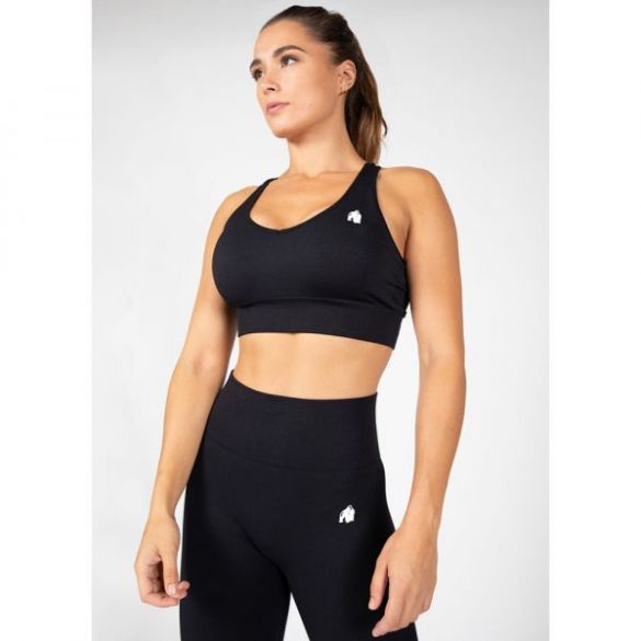 Топ Gorilla Wear Hilton Seamless Sports Bra Black 91526900_image_3