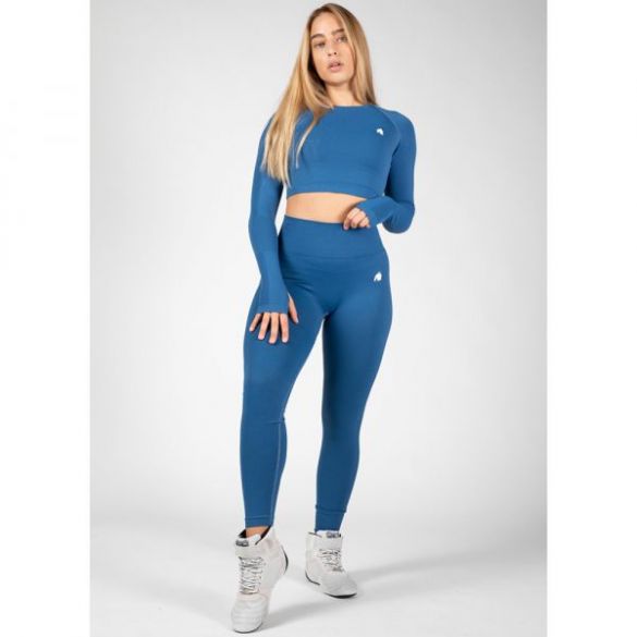 Лонгслів Gorilla Wear Hilton Seamless Long Sleeve Blue 91603300_image_3