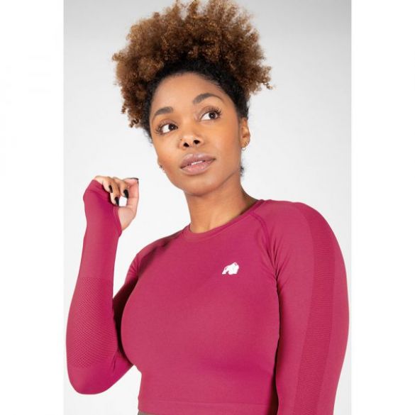Лонгслив Gorilla Wear Hilton Seamless Long Sleeve Fuchsia 91603600_image_5