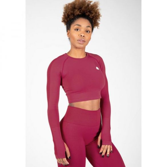 Лонгслив Gorilla Wear Hilton Seamless Long Sleeve Fuchsia 91603600_image_3