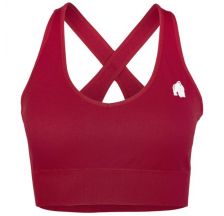 Топ Gorilla Wear Hilton Seamless Sports Bra Red 91526600