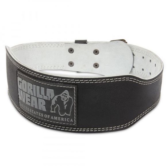 Пояс Gorilla Wear 4 Inch Padded Leather Lifting Belt Black/Gray 99156900_image_3