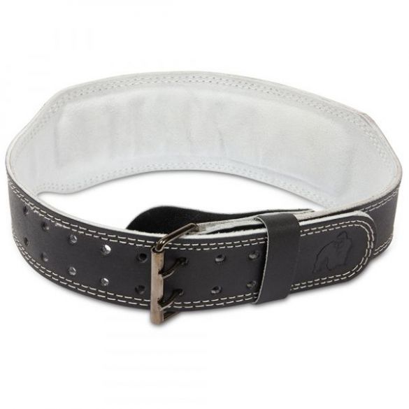 Пояс Gorilla Wear 4 Inch Padded Leather Lifting Belt Black/Gray 99156900_image_4