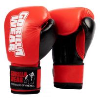 Перчатки Gorilla Wear Ashton Pro Boxing Gloves Red/Black 99907509_image_5