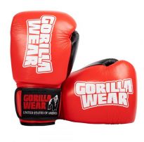 Перчатки Gorilla Wear Ashton Pro Boxing Gloves Red/Black 99907509_image_5