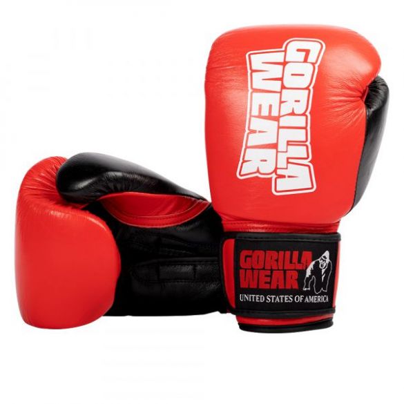 Перчатки Gorilla Wear Ashton Pro Boxing Gloves Red/Black 99907509_image_3