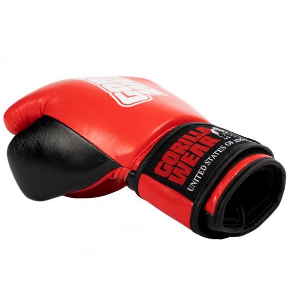 Перчатки Gorilla Wear Ashton Pro Boxing Gloves Red/Black 99907509_image_5