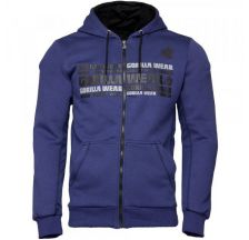 Кофта Gorilla Wear Bowie Mesh Zipped Hoodie M Navy Blue (9070630002)