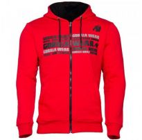 Кофта Gorilla Wear Bowie Mesh Zipped Hoodie M  Red (9070650002)_image_4