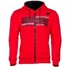 Кофта Gorilla Wear Bowie Mesh Zipped Hoodie M Red (9070650002)