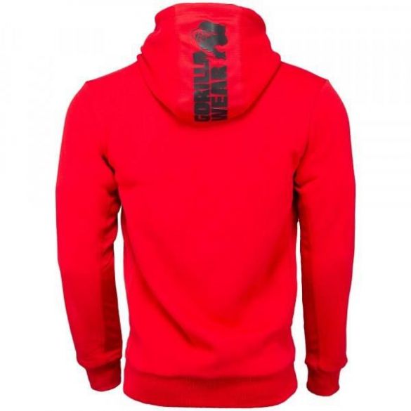 Кофта Gorilla Wear Bowie Mesh Zipped Hoodie M  Red (9070650002)_image_2