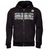 Кофта Gorilla Wear Bowie Mesh Zipped Hoodie M Black (9070690002)_image_4