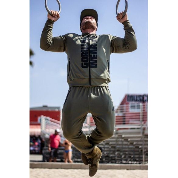 Куртка Gorilla Wear Ballinger Track Jacket M Army Green / Black (9080640902)_image_3