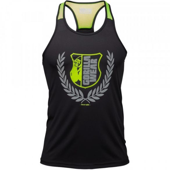 Майка Gorilla Wear Lexington Tank Top Black / Neon Lime 90117904_image_1