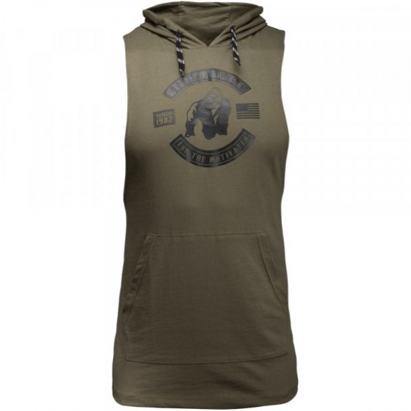 Майка Gorilla Wear Lawrence Hooded Tank Top Army Green 90121400_image_1