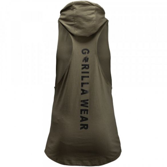 Майка Gorilla Wear Lawrence Hooded Tank Top Army Green 90121400_image_2