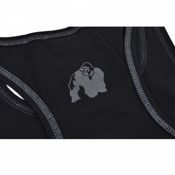 Майка Gorilla Wear G! WEAR rib tanktop Black / Gray 90402800_image_4