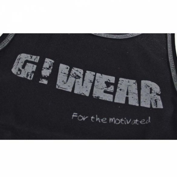 Майка Gorilla Wear G! WEAR rib tanktop Black / Gray 90402800_image_3