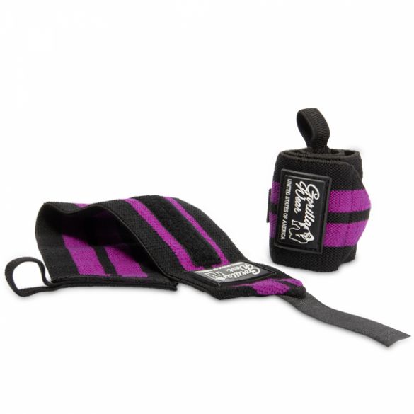 Кистевые бинты Gorilla Wear Women's Wrist Wraps Black/Purple 99804907_image_4